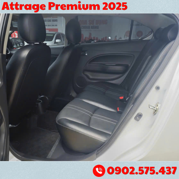 Mitsubishi Attrage Premium 2025 Qua Sử Dụng Chính Hãng